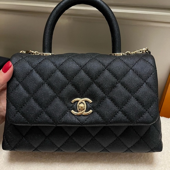 ❌SOLD Chanel small coco handle - Picture 4 of 10